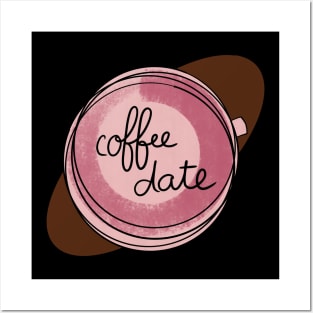 Coffee Date / Cute Coffee Dates Posters and Art